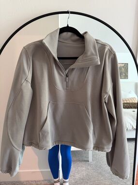 Lululemon Brushed SoftStreme Ribbed Half-Zip